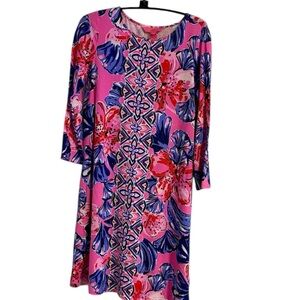 Lilly Pulitzer Ophelia Dress (Plumeria Pink) (NWT) (Size: XS)